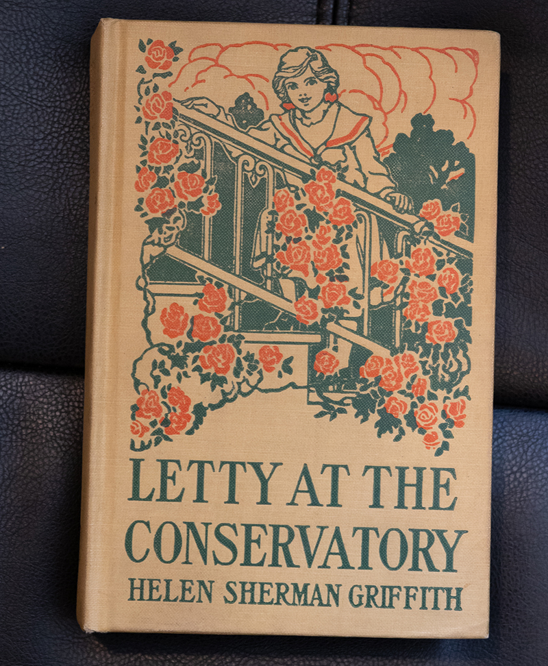Letty at the conservatory