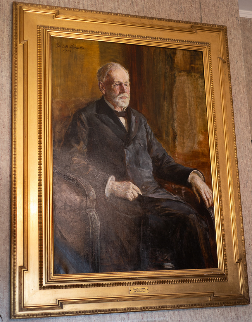 Hoyt Sherman Painting on loan