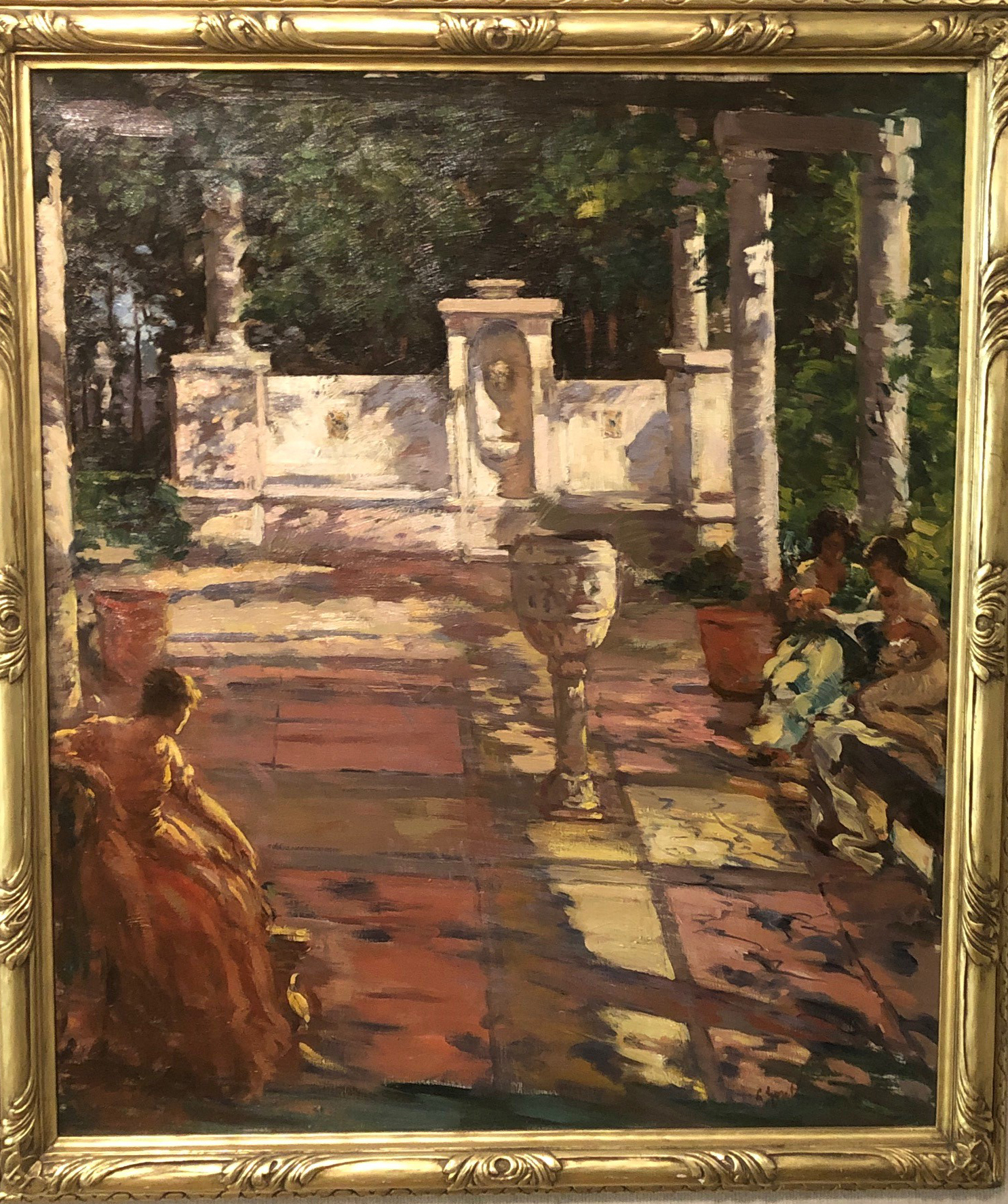 The Terrace by Lillian Mathilde Genth