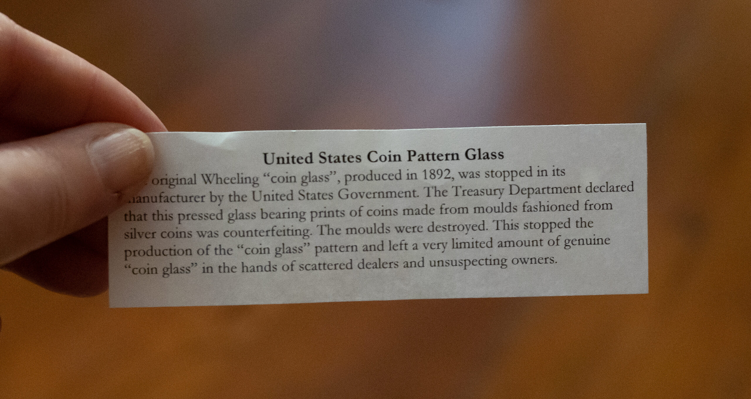 Coin plate note