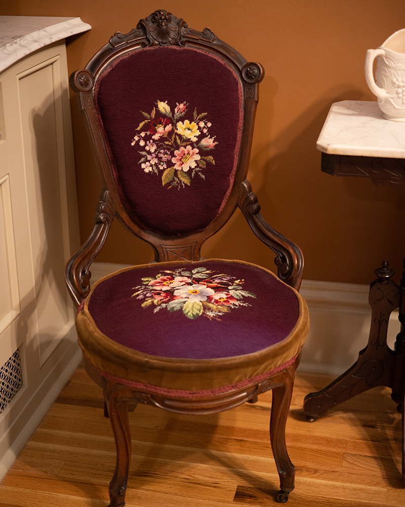 Needlepoint chair