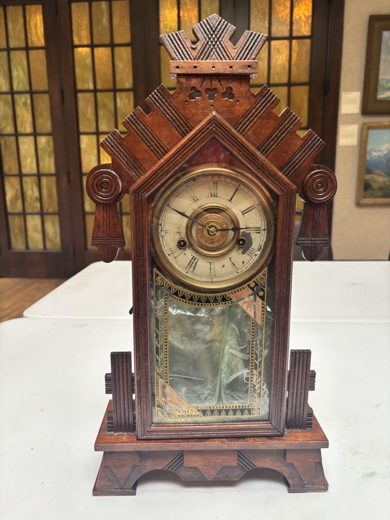 Darker Mantle Clock